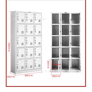 钢制员工更衣员GYG 03工柜柜铁碗柜宿浴室带锁舍换衣柜皮储物柜鞋