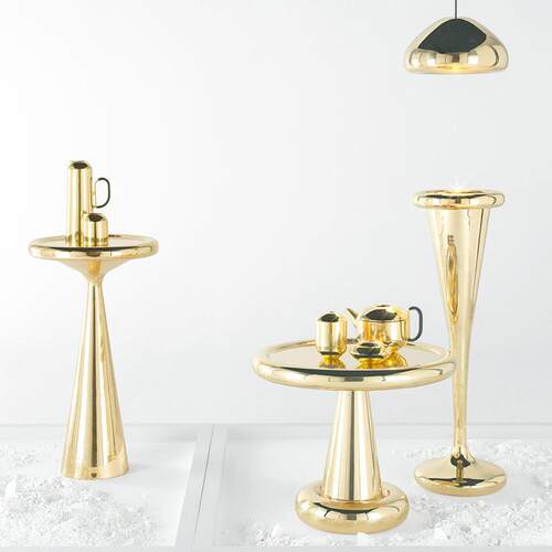 北欧现代时尚圆形蘑菇茶边几TOM Dixon Spun个性家用装饰边几边桌