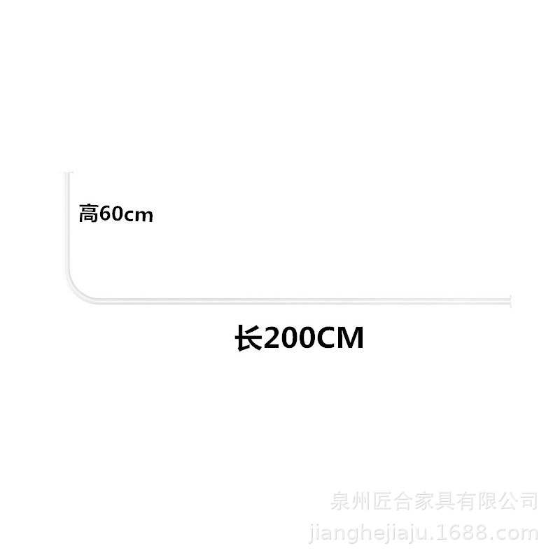 支架型纱帘养生l床理疗杆窗帘馆型不透艺帘透光人杆美容院铁隔断u