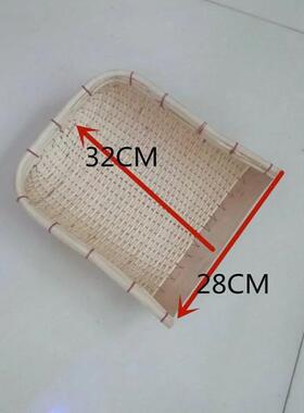 家用农村农用扫除簸箕小簸箕手工簸箕柳编竹编藤编单个土簸箕筲箕