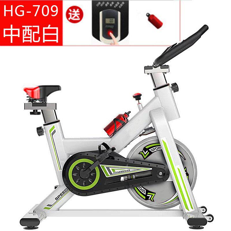 高档锻健知美动感单车男女家用踏健身车健身房材室内炼运动脚自器