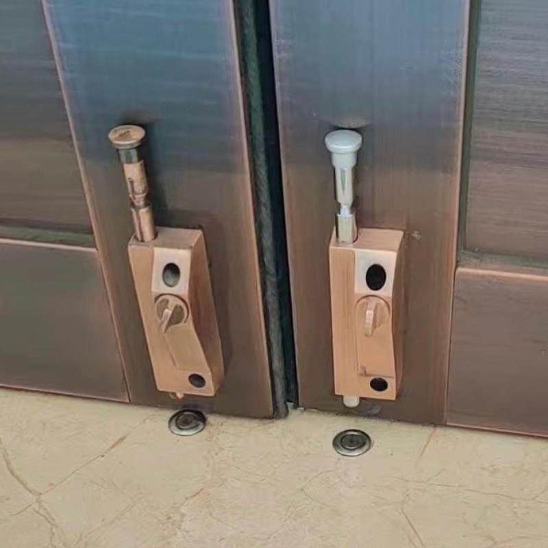 框架弹簧木门地板插入插销地板插入锁玻璃门锁铝合金门地板锁旋转,基础建材,明插销,淘宝优惠券,粉丝福利购,淘宝优惠卷