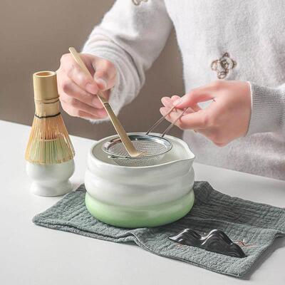 Matcha tea set tea maker 抹茶茶具套组打茶器