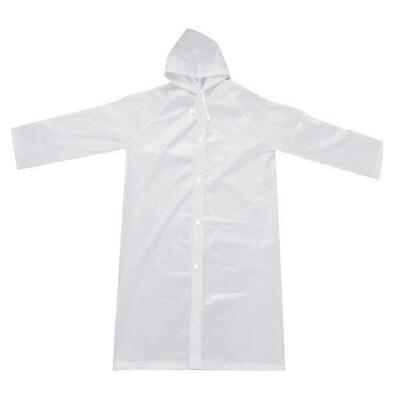 Adult Portable Hoodie Rain Non-Disposable Rain Gear Hiking