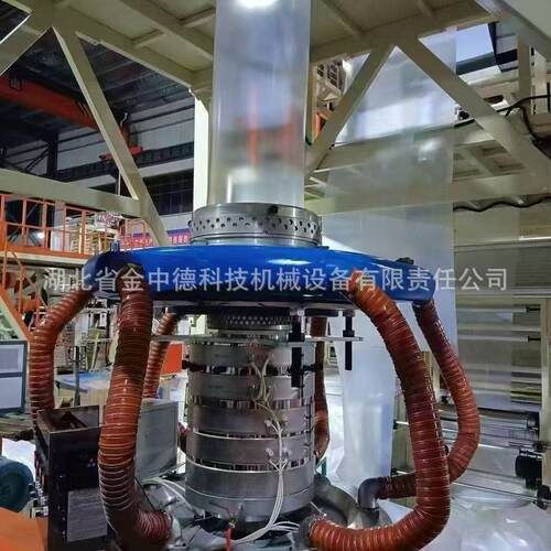 竹纤维降解材料吹膜风环结构