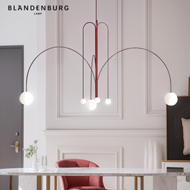 魔豆吊灯北欧极简艺术，个性吧台餐桌，装饰灯具网红款创意造型餐厅灯
