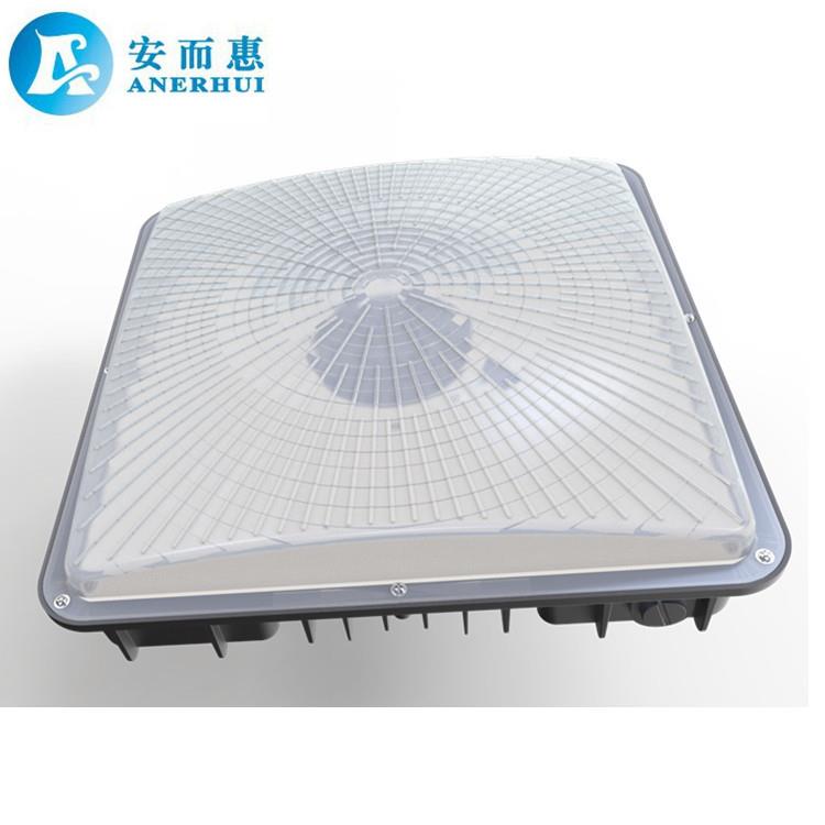 停车场LED灯 120W防水油站灯 LED防爆油站灯外壳照明工业灯具配附