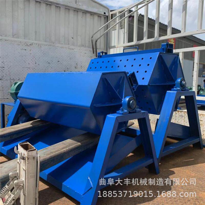 干式抛光六角滚筒抛光机小型除锈抛光机型号汽车零件滚筒研磨机