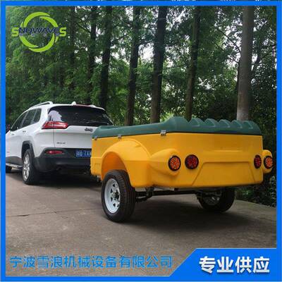 雪浪露营拖挂车卡车拖车小型车拖车轻型拖挂工具车