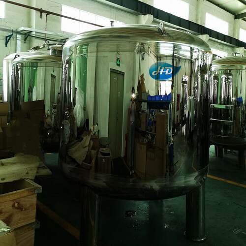 厂家供应深圳不锈钢双镜面抛光纯化水箱/不锈钢316L储料罐