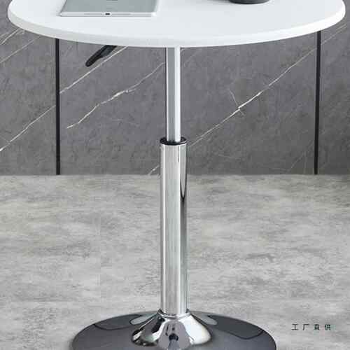 升降107电脑桌家用沙发床圆边桌可旋转写台桌厅餐桌字办客公桌阳