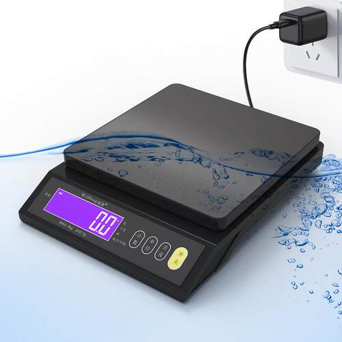WH-B30厂家全防水充电烘焙电子秤 精准计数厨房秤茶叶称10kg/0.1g