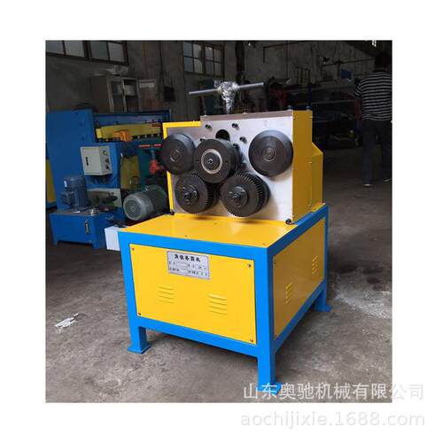 生产角铁卷圆机 立式电动液压角铁卷圆机 全自动角铁法兰卷圆机