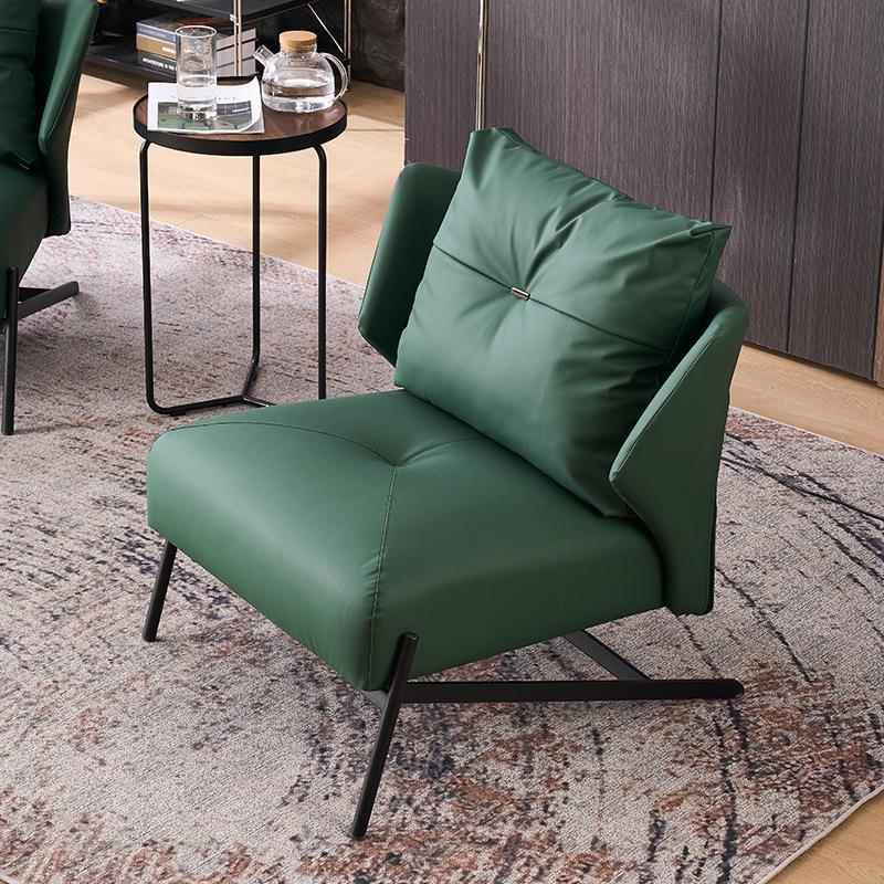 120轻奢设计师单客发人沙椅客卧室阳台休息区接待会商厅务洽谈休