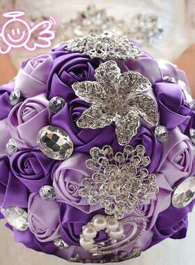 永恒天使 D336 婚礼用品 新娘手捧花束 实体 实价