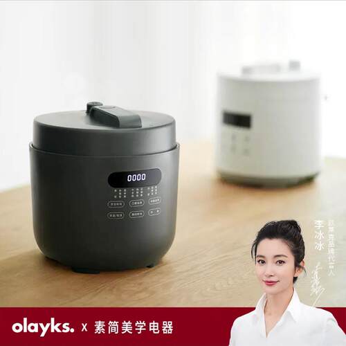 欧莱克电压力锅家用小型迷你智能多功能电饭煲汤快煮高压锅