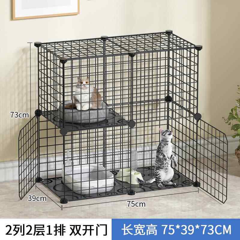 新款猫笼子家猫用猫别墅物清仓幼猫窝宠可放猫砂盆猫舍室内小型猫