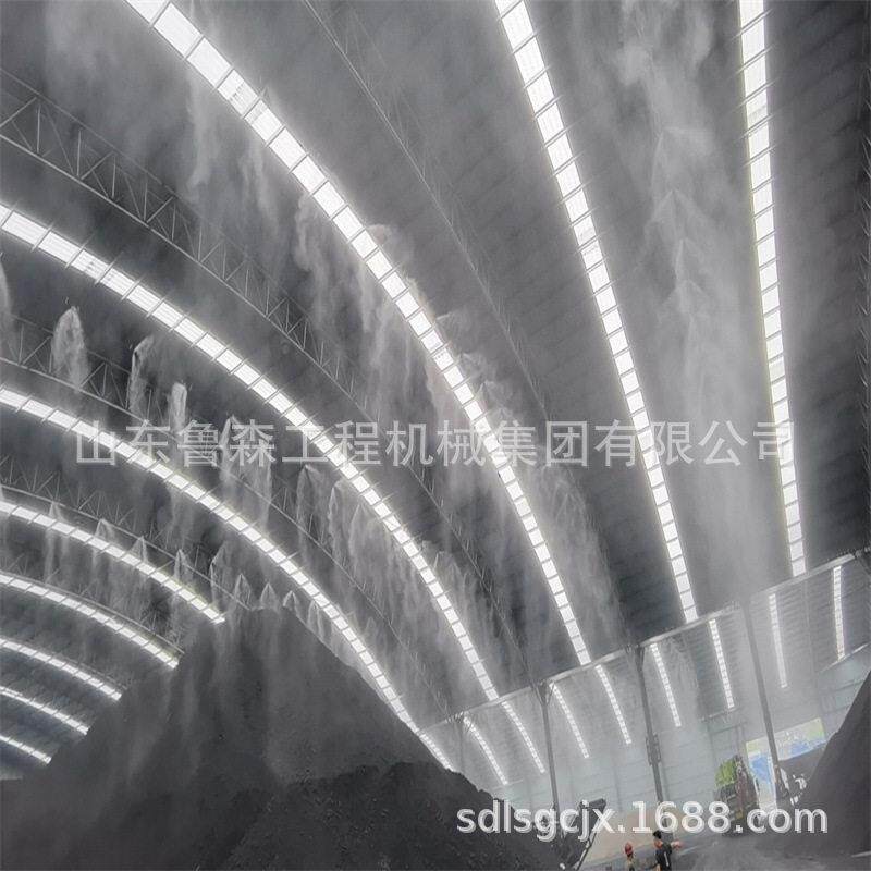 喷淋雾化系统全自动车间降尘造雾机塔吊降尘设备