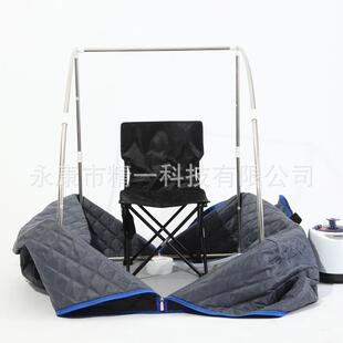 汗蒸房熏蒸机便携折叠桑拿箱sauna 钢管汗蒸箱家用桑拿浴箱蒸汽式