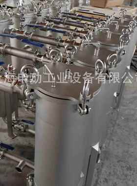 双精联器切换单袋式过滤香香除料调味品袋式SM-DL-1P精密杂质过滤