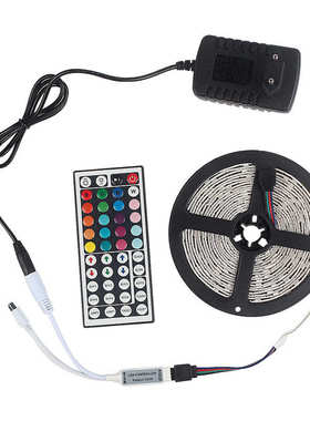 5050全彩RGB跑马灯带套装 LED12V低压APP控制WIF音乐智能软灯条