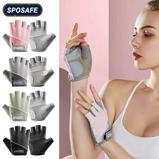 1Pair Breathable Cycling Gloves Workout Gym Gloves for Men W