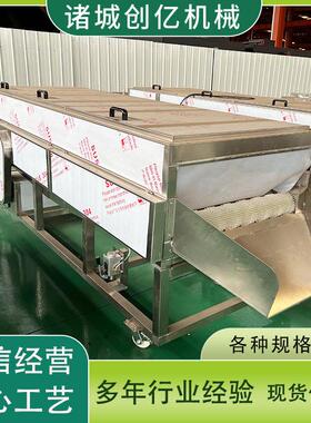 火龙平行毛辊喷清洗毛机 百香果喷淋刷清洗流水线果 毛辊淋清创亿