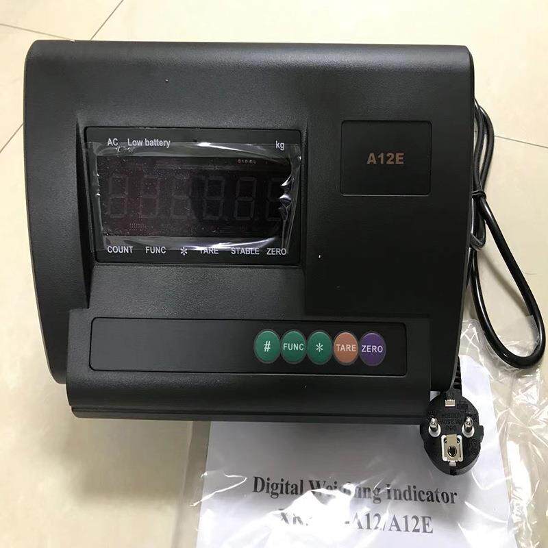 出口地磅1吨2吨3吨全英文电子小地磅1.5*1.5m工业加固电子平台称