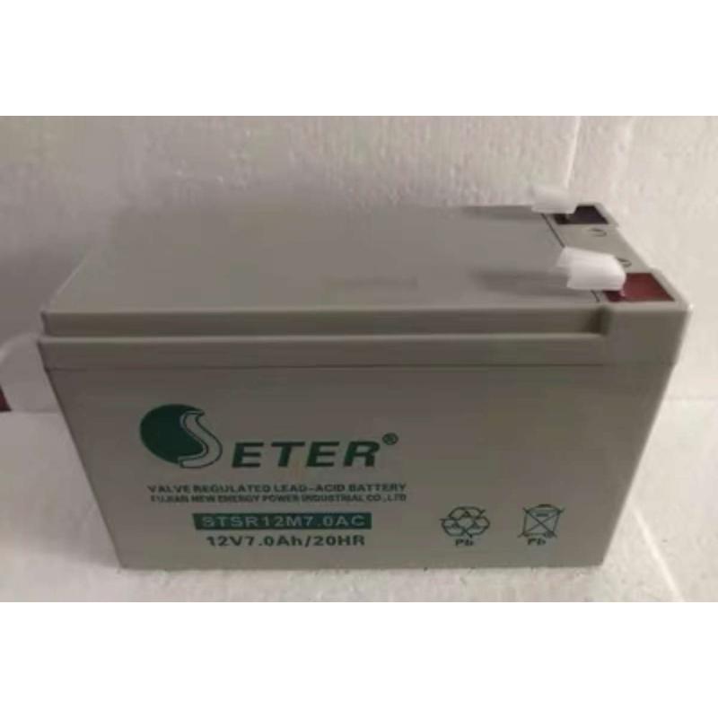 ETER蓄电池STSRHSE-65-12电梯12V7ah17a24a40a65a100a55ah消防UPS