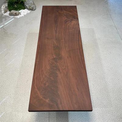 尺寸：250*83.5*6北美黑胡桃大板 独板 全方