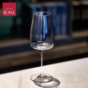 高脚杯红酒杯 RONA洛娜欧洲勋爵系列家用水晶玻璃高档葡萄酒杯欧式