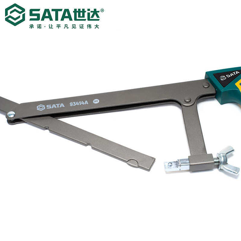 Sata/世达五金工具手动锯弓可调节10/12木柄93413A/93414A