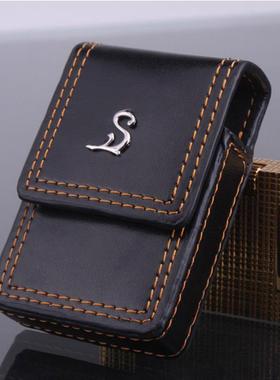 正品S.dbtt 法国都柏特 LIEN A 系列n打火机专用u小牛皮真皮皮套