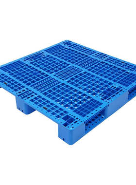 PE叉车塑料托盘1212网格川字塑料托盘1200*1200*150MM塑胶垫仓板