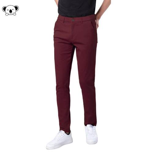 W 32486 Men Skinny Fit Chino Pants Skinny Tapered紧身休闲裤