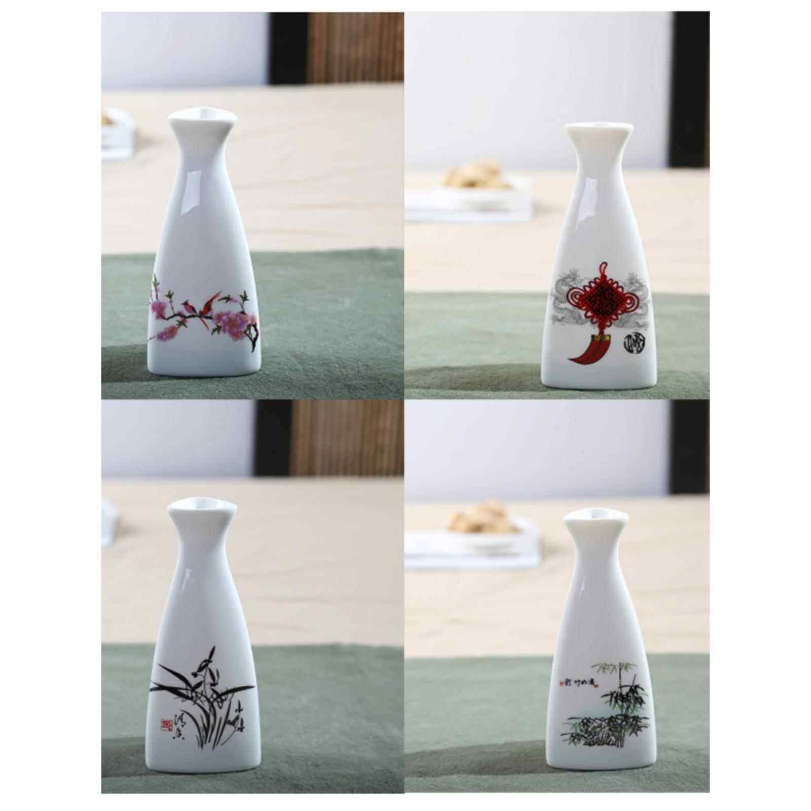 古风陶瓷家用烫酒壶温酒器黄酒烈酒烧酒日式清酒壶白酒分酒器酒具