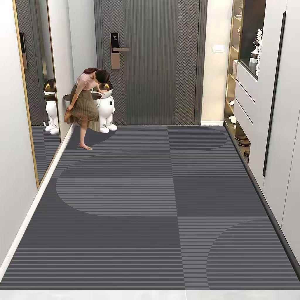 入户门地垫pvc家用门口防滑脚垫门垫子进门厨房可擦免洗玄关地毯