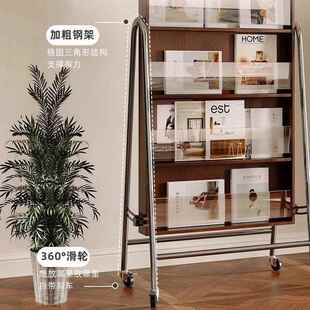 客纳杂志架全落地镜收可移身动家用穿衣镜NTA网红美式复古试衣镜