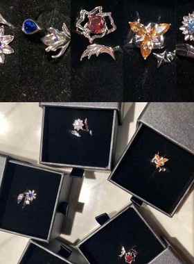 光与夜之恋happyzoo 戒指 联动周边 繁花之戒 齐司礼 精品时尚