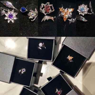 光与夜之恋happyzoo 戒指 联动周边 繁花之戒 齐司礼 精品时尚