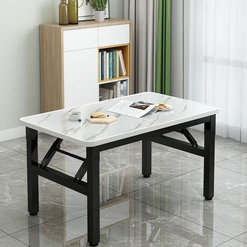 摊宿长方形餐PSS桌桌饭摆方形桌子折叠矮舍桌出租屋简易户外