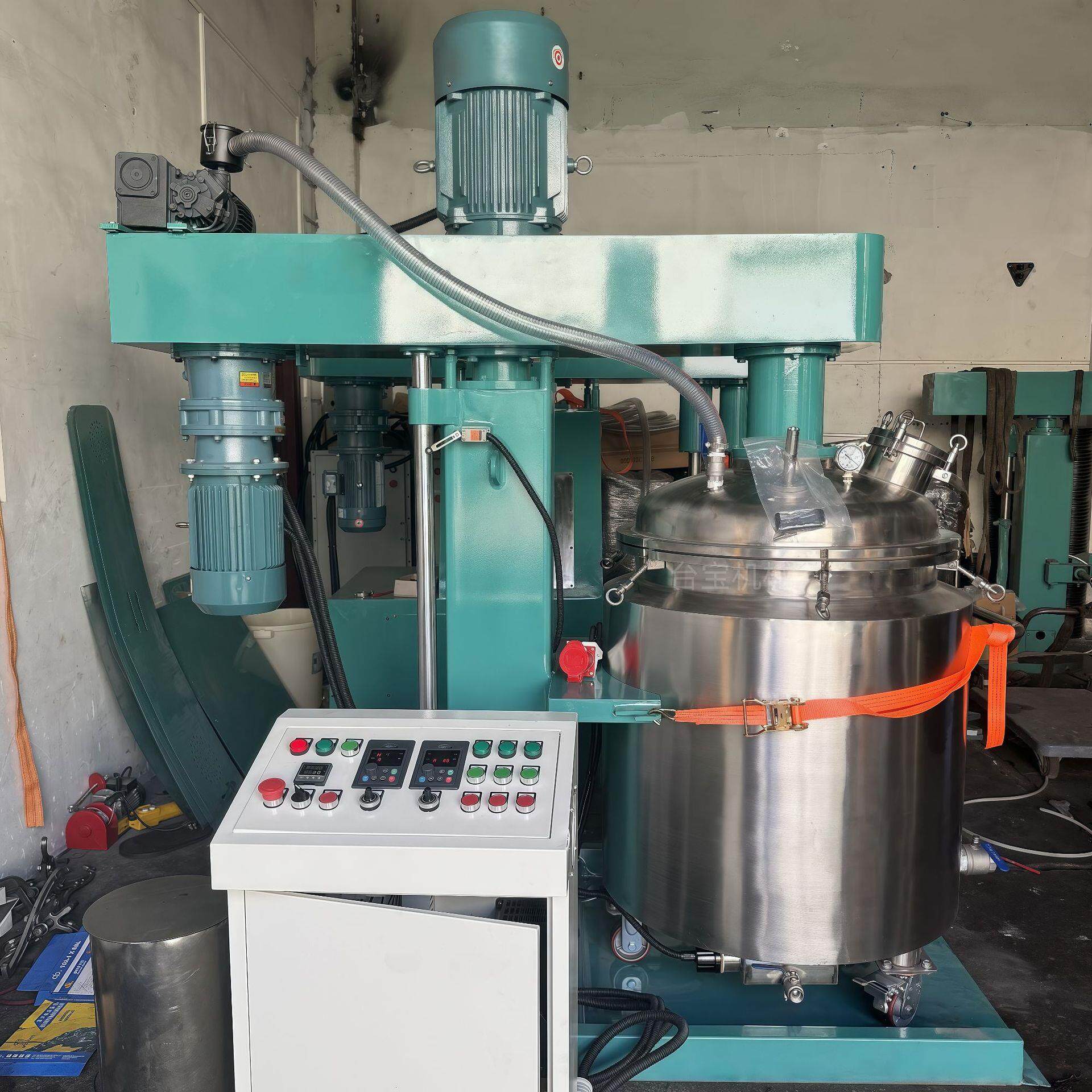 真空分散机高速搅拌器变频调速油墨胶水油漆高低速防爆搅拌机