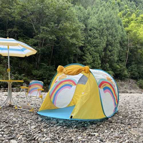 露营帐篷速户外室内防晒可折叠屋帐篷游戏儿童携韩式开宝宝版ins