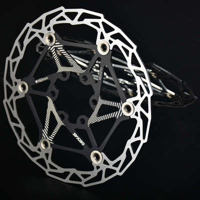 DECKAS 六钉刹车盘 自行车山地车刹车片刹车盘六钉碟片160mm