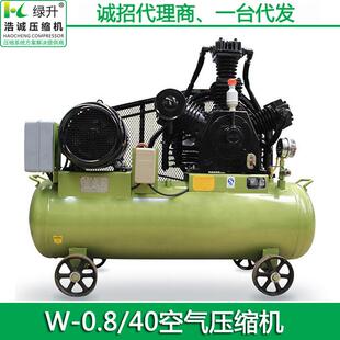 供应移动空气压缩机 压力表检测空气压缩机 工业油田用活塞压缩机