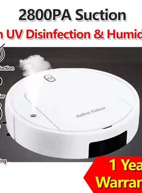 Automatic Cordless Smart Robot Vacuum Cleaner Humidifier