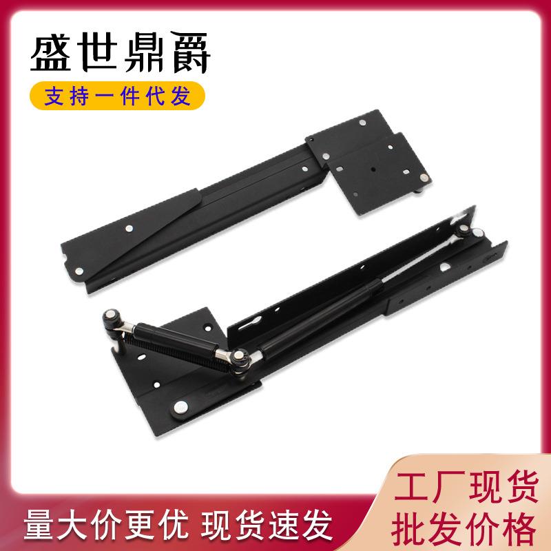 上下缓冲隐藏式雅黑折叠换鞋凳鞋柜折叠玄关凳配件隐形折叠凳五金