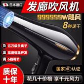 吹风机家用大功率大风力理髲店专用负离子护发静音速干 干电吹风