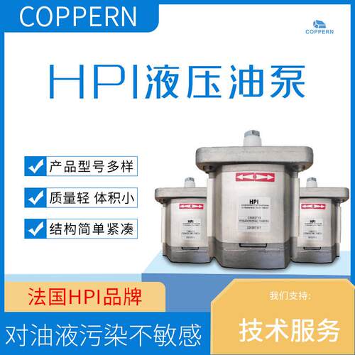 适于山特CH系列破碎机配件HPI液压油泵源头工厂