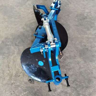 101型号配套手扶型新款圆盘犁开荒翻地犁悬挂式整地犁开荒破土圆